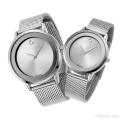 Battery With Stainless Steel Bracelet Watch